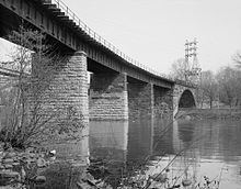 Philadelphia and Reading Railroad, Bridge at West Falls httpsuploadwikimediaorgwikipediacommonsthu