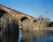 Philadelphia and Reading Railroad, Schuylkill River Viaduct httpsuploadwikimediaorgwikipediacommonsthu