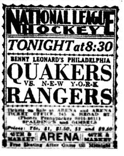Philadelphia Quakers (NHL) Flyers History Philadelphia Quakers