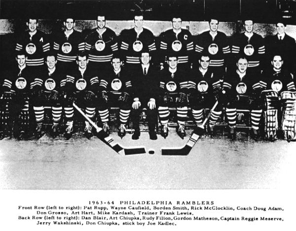 Philadelphia Ramblers Eastern Hockey League Team Photos