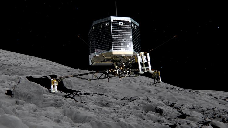 Philae (spacecraft) Touchdown Rosetta39s Philae probe lands on comet Rosetta Space