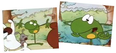 Philbert Frog Jez like that Toonhound talks to Jez Hall