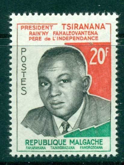 Philibert Tsiranana Madagascar 1960 Pres Philibert Tsiranana MUH lot41697