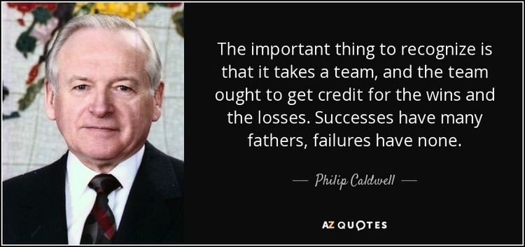 Philip Caldwell QUOTES BY PHILIP CALDWELL AZ Quotes