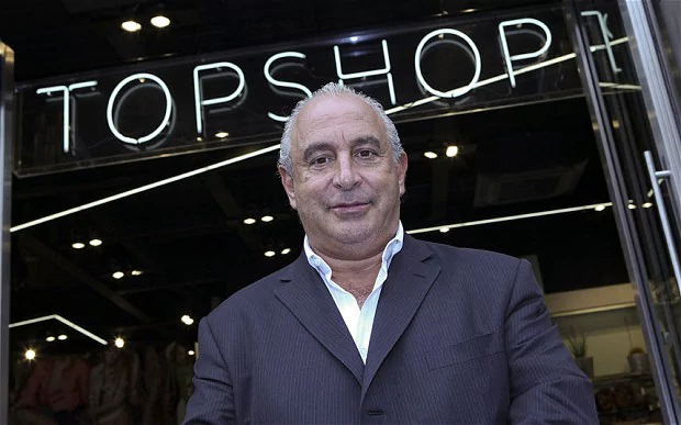 Philip Green Sir Philip Green you have got to romance your customers