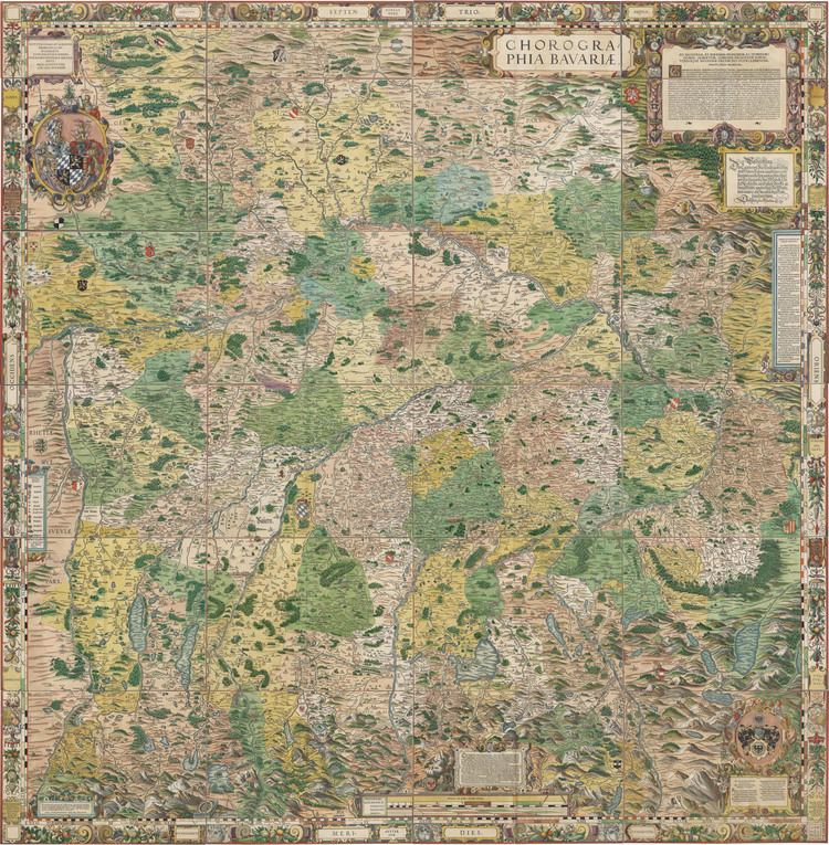 Philipp Apian FilePhilipp Apian Bairische Landtafeln von 1568