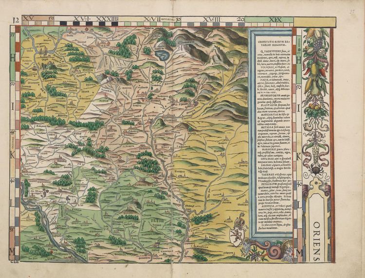 Philipp Apian FilePhilipp Apian Bairische Landtafeln von 1568 Tafel