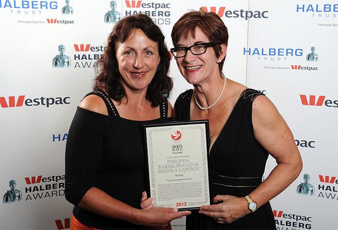 Philippa Baker (rower) Brenda Lawson and Philippa Baker inducted into the Sports Hall of