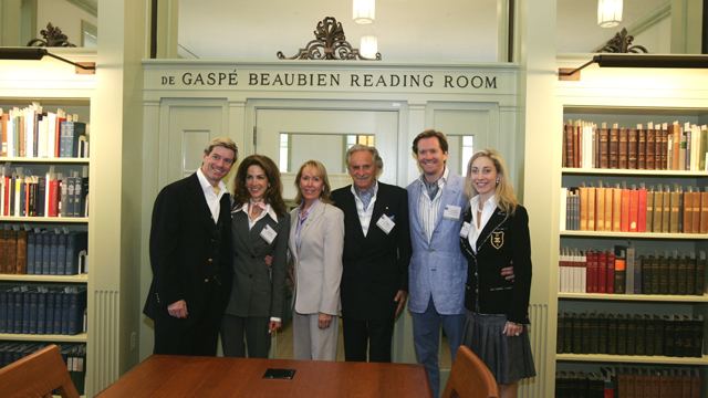 Philippe de Gaspé Beaubien de Gasp Beaubien Reading Room About Us Harvard Business School