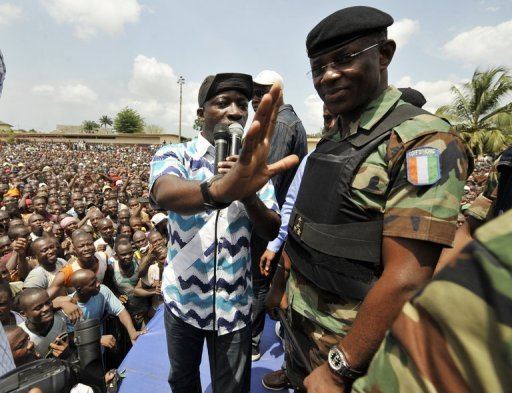 Philippe Mangou Le gnral Mangou le chef de larme ivoirienne qui a lch Gbagbo