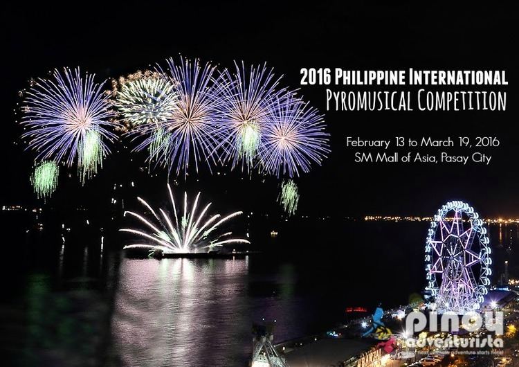 Philippine International Pyromusical Competition 2016 Philippine International Pyromusical Competition Schedule and
