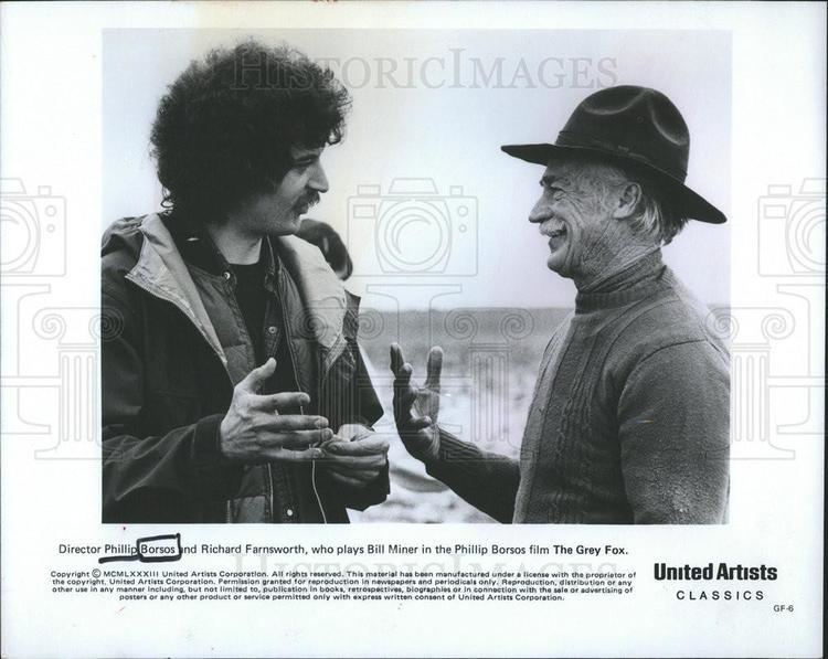 Phillip Borsos 1984 Press Photo Director Phillip Borsos Actor Richard Farnsworth