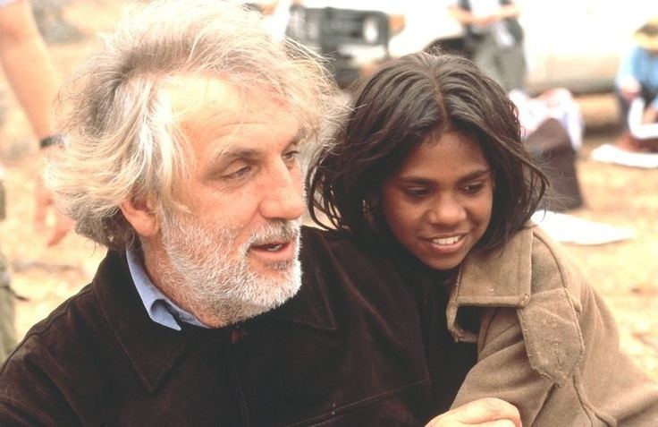 Phillip Noyce Australian film director Phillip Noyce with one of the girls from