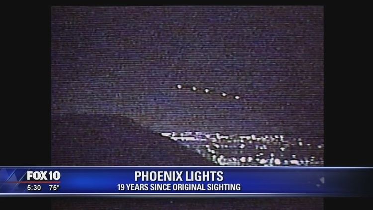 Phoenix Lights New technology sheds new light on Phoenix Lights phenomenon Story