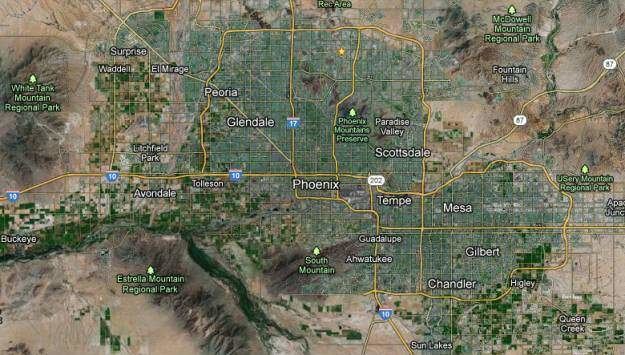 Phoenix metropolitan area Metro Phoenix Service Area George Brazil Plumbing amp Electrical