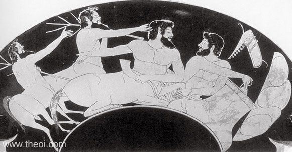 Pholus (mythology) PHOLUS Pholos Centaur of Greek Mythology