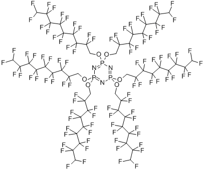 Phosphazene HEXAKIS1H1H9HPERFLUORONONYLOXYPHOSPHAZENE 186043674