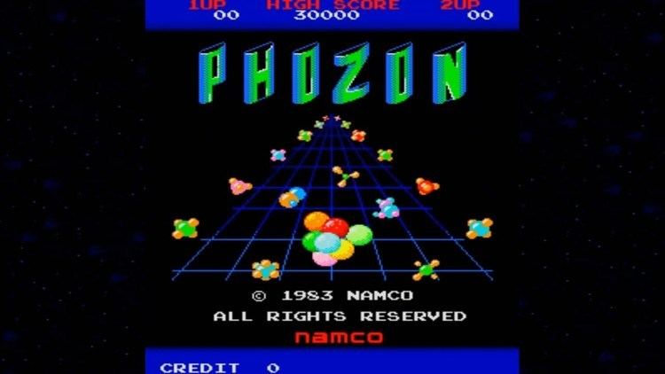 Phozon Phozon 1983 Namco Mame Retro Arcade Games YouTube