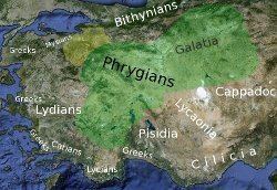 Phrygia Palaeolexicon The Phrygian language