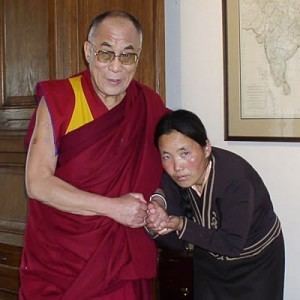 Phuntsog Nyidron Phuntsog Nyidron has audience with the Dalai Lama International