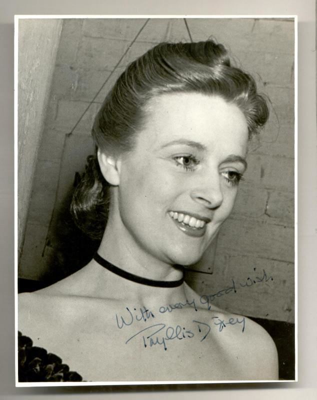 Phyllis Dixey Clickautographs autographs Phyllis Dixey