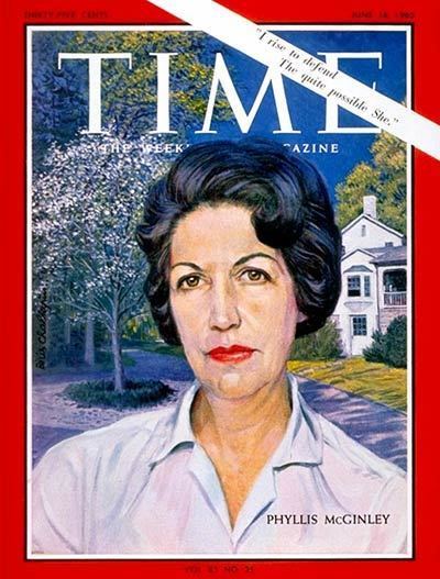 Phyllis McGinley TIME Magazine Cover Phyllis McGinley June 18 1965 Women