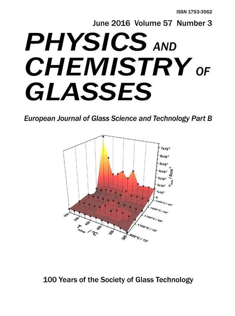 Physics and Chemistry of Glasses: European Journal of Glass Science and Technology Part B