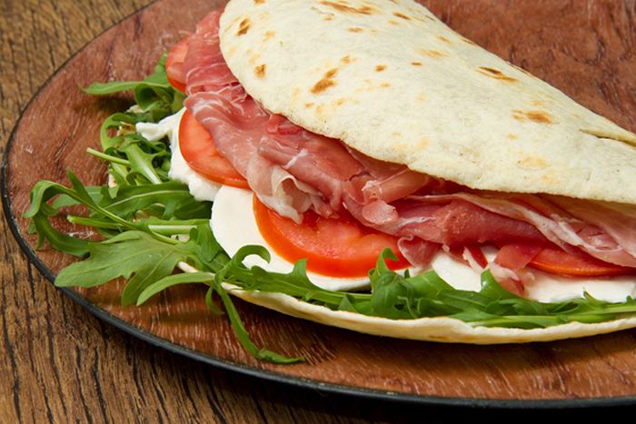Piadina Piadina from Romagna Not Just Street Food Bologna Uncovered