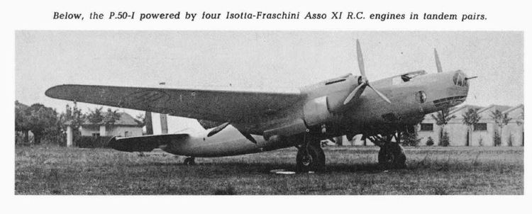 Piaggio P.50 Italian Aircraft of WWII PIAGGIO P50