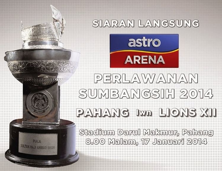 Piala Sumbangsih Live Streaming Piala Sumbangsih Pahang vs Lions XII 17 Januari