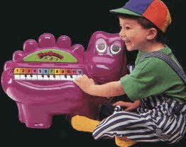 Pianosaurus 1993 Popular boys and girls toys from the Nineties including Beanie