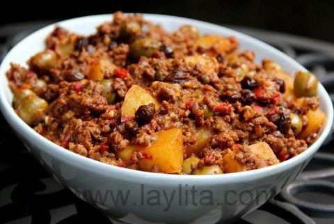 Picadillo Cuban beef picadillo Latin comfort food Laylita39s Recipes