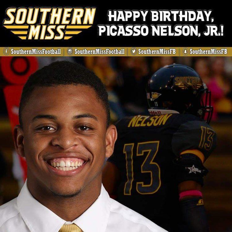 Picasso Nelson Southern Miss FB on Twitter Happy birthday to DB Picasso Nelson