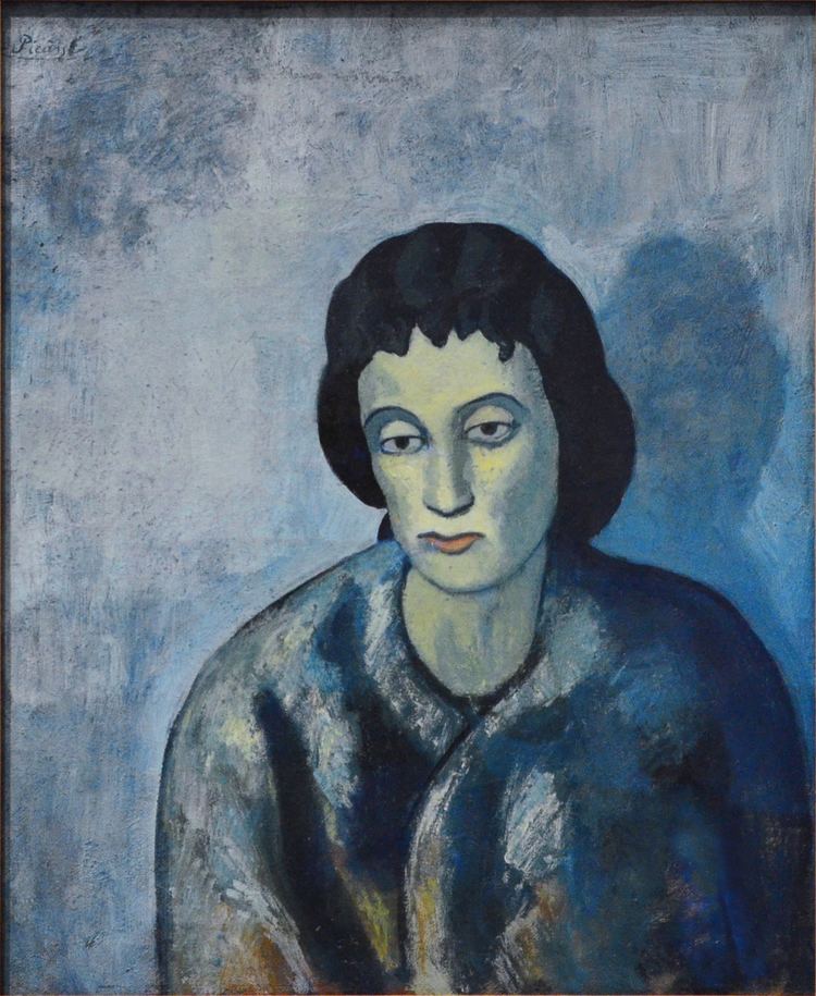 Picasso's Blue Period Copy Of 2nd Grade Blue Period Picasso Portraits Lessons TES Teach
