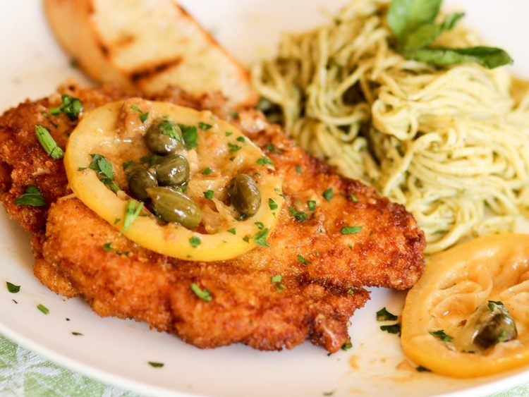 Piccata Chicken Piccata PanFried Breaded Chicken Cutlets with Lemon