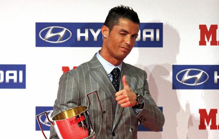 Pichichi Trophy Another achievement Cristiano Ronaldo receives his 3rd Pichichi trophy