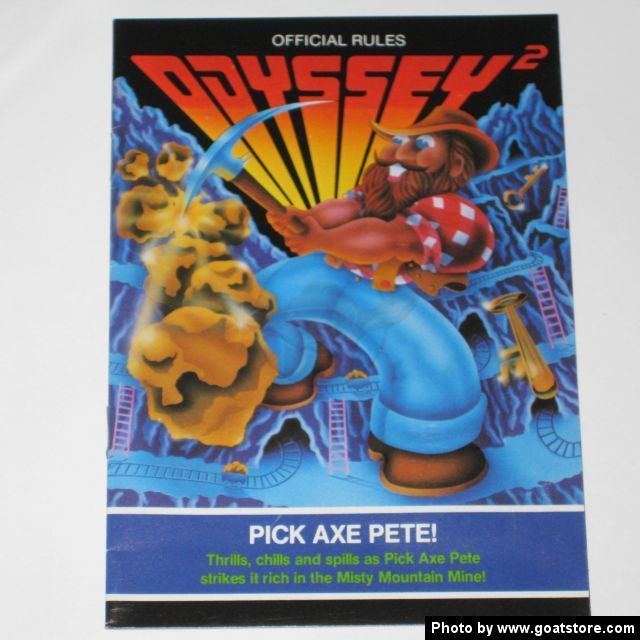 Pickaxe Pete Buy Pick Axe Pete Online Odyssey 2 North American Games GOAT Store