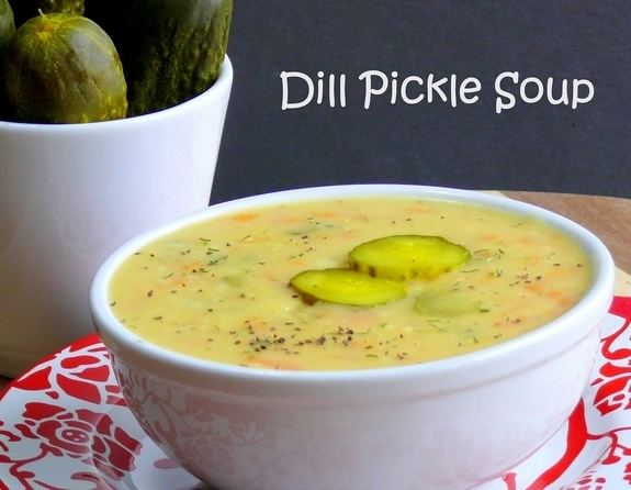 Pickle soup Dill Pickle Soup Noble Pig