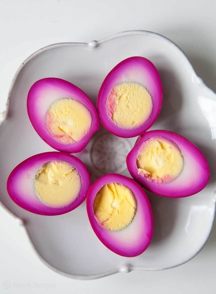 Pickled egg Pickled Eggs Recipe SimplyRecipescom