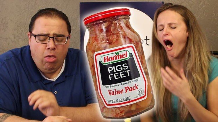 Pickled pigs' feet PICKLED PIGS FEET CHALLENGE YouTube