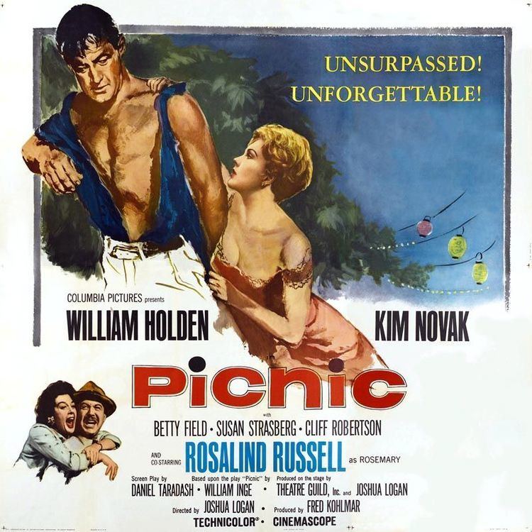 Picnic (1955 film) Movie of the Day Picnic 1955 the William HoldenKim Novak