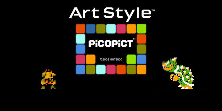 Picopict Art Style PiCOPiCT Nintendo DSiWare Games Nintendo