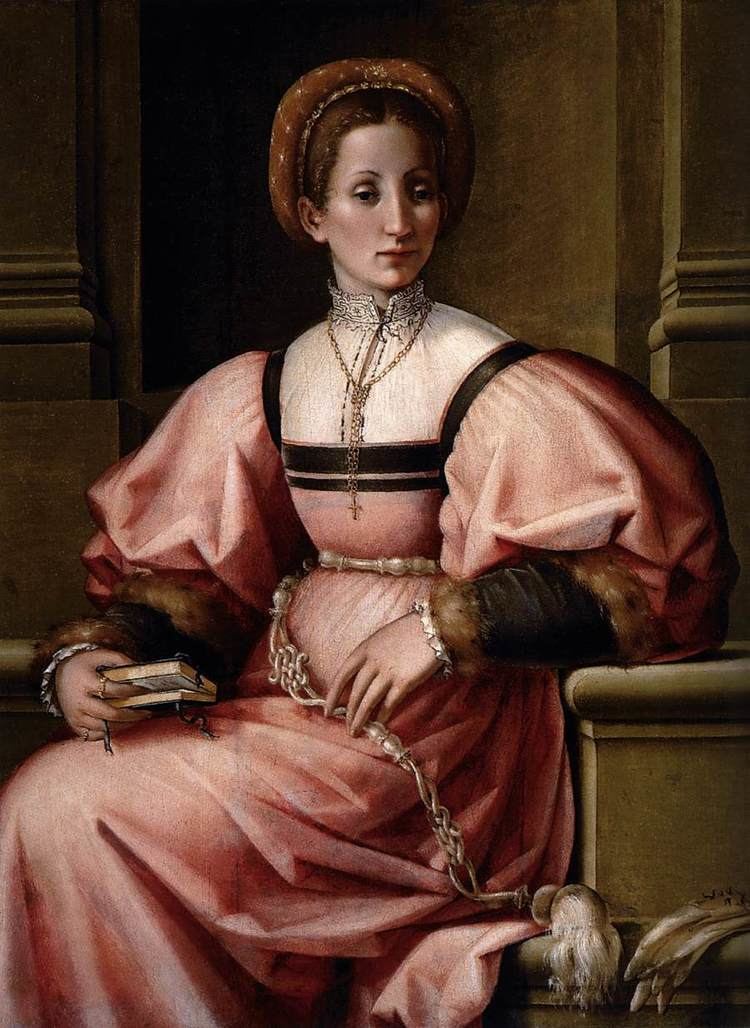 Pier Francesco Foschi Portrait of a Lady by FOSCHI Pierfrancesco di Jacopo