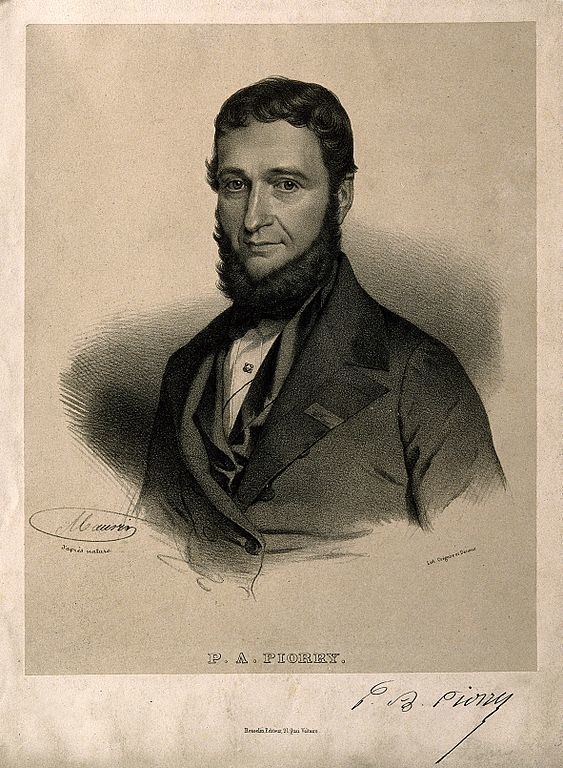 Pierre Adolphe Piorry FilePierre Adolphe Piorry Lithograph by N E Maurin Wellcome