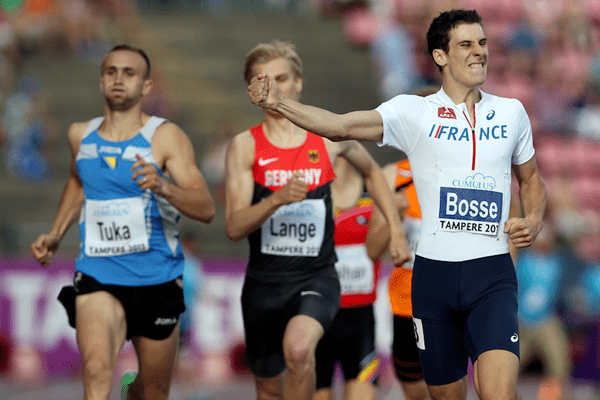 Pierre-Ambroise Bosse PierreAmbroise Bosse 800m kitman Spikes powered by IAAF