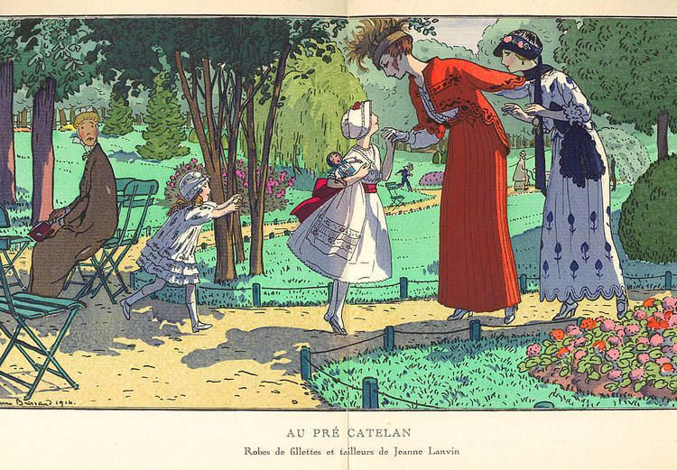 Pierre Brissaud Pierre Brissaud39s artwork titled Au Pre Catelan presented