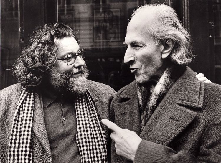 Pierre Restany FileMario Tozzi nel 1978 Parigi con Pierre Restanyjpg