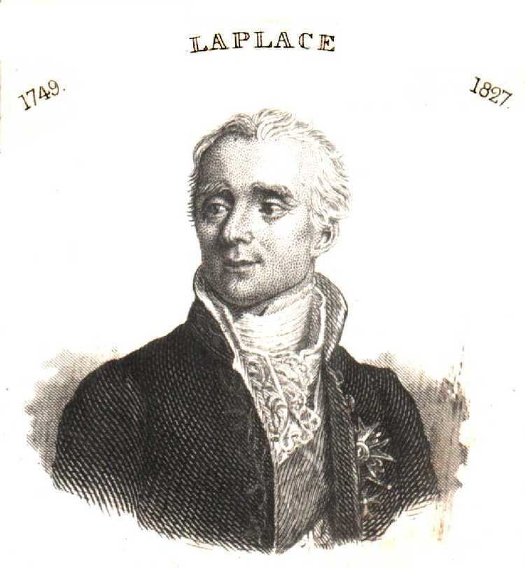 Pierre-Simon Laplace Detail of Portrait of Pierre Simon Laplace Image noSIL14L00201a