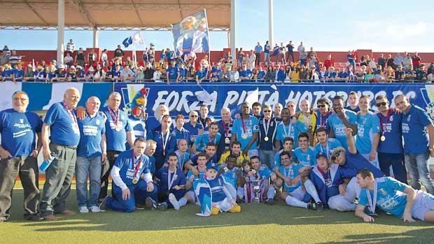 Pietà Hotspurs F.C. Times of Malta Piet celebrate title in style