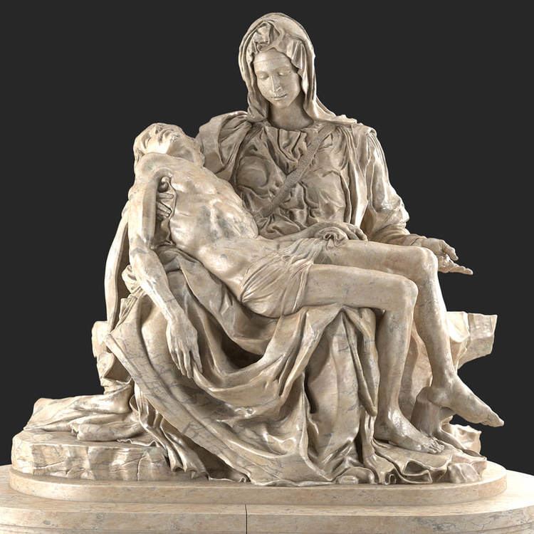 Pietà (Michelangelo) obj pieta statue michelangelo